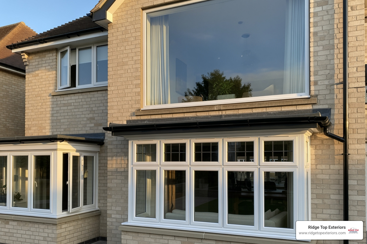 selection of window styles like double-hung, casement, and picture windows - Replacement window services