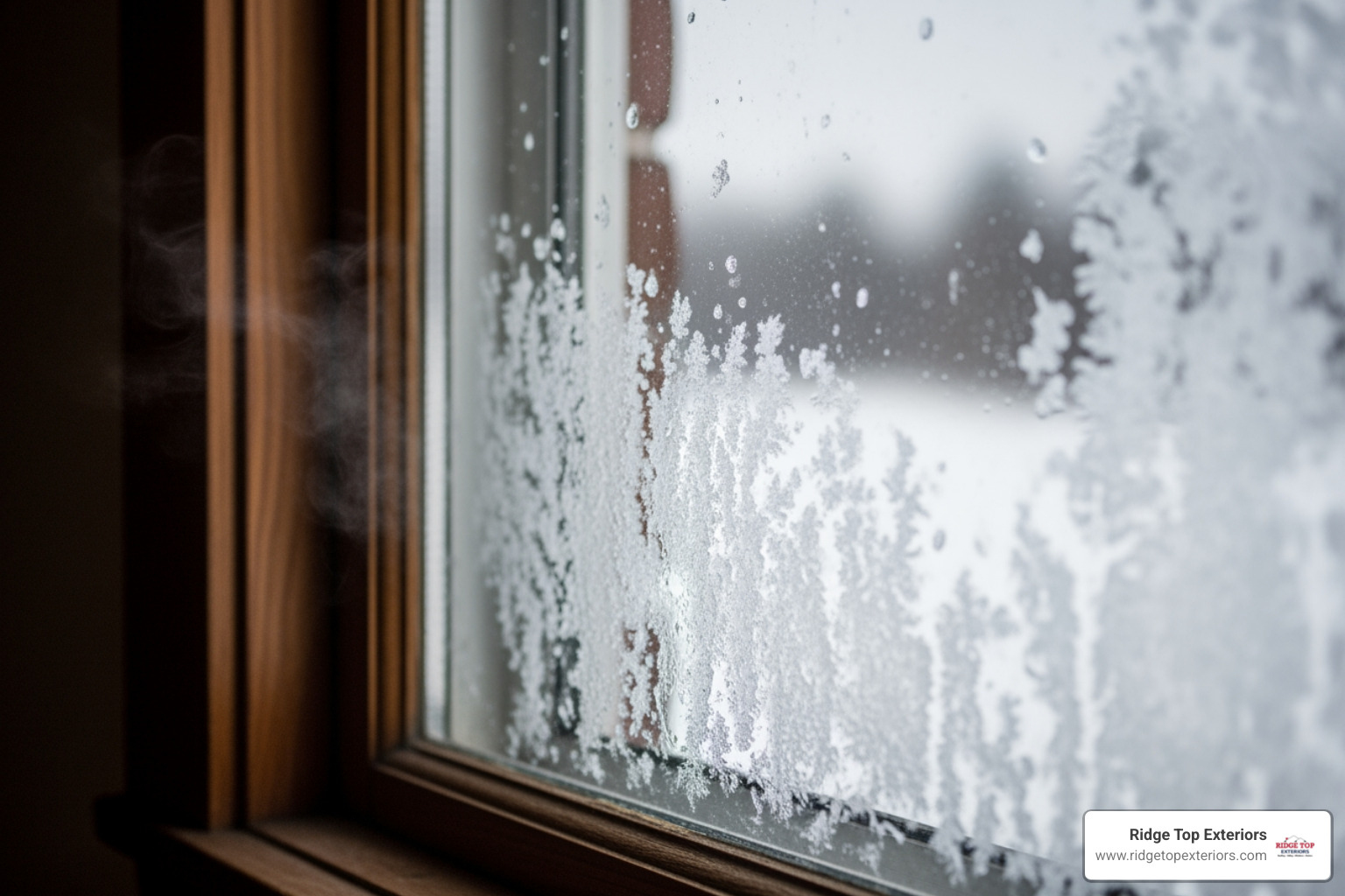 frost on old windows - how to find energy-efficient windows in madison wi